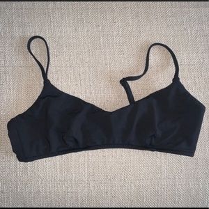 Black bikini top